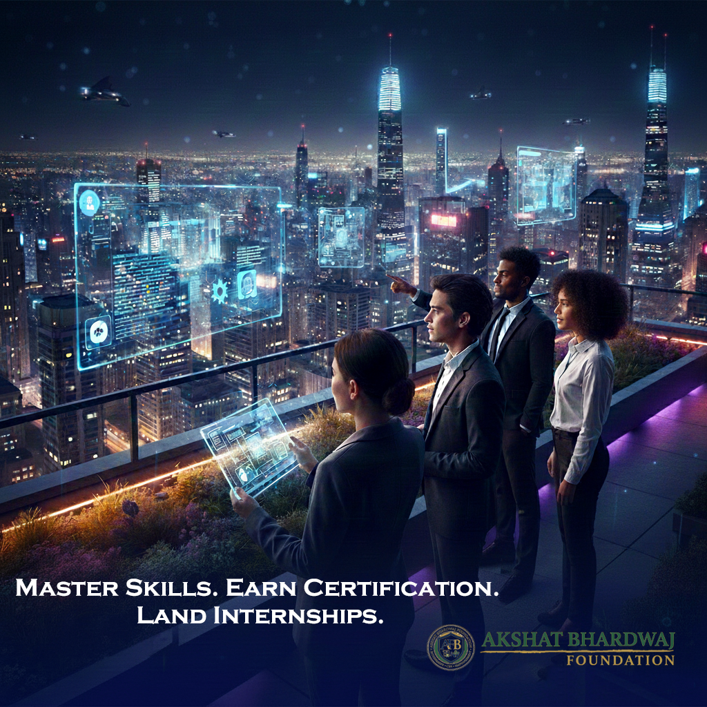 Students achieving career success through internship programs